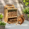 Mangeoire pour écureuils NUT BAR en bois - 32 x 24 cm - Voir les images du produit 7