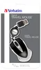 Verbatim 49020 Verbatim Go Mini Optical Travel Mouse Black Voir les images du produit 1