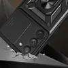 Hybrid Armor Camshield pre Samsung Galaxy A54 - Čierna Náhľad obrázku produktu 2