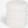Fußhocker Teddy Bouclé im modernen Zylinderdesign Okami - Produktbild-Vorschau 7