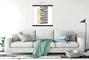 MuchoWow® Textilposter Linie - Gold - Gestaltung 120x120 cm Produktbild-Vorschau 3