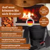 BLACK OAK Ascheeimer STROMBOLI 20L schwarz mit Deckel & Produktbild-Vorschau 7