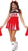 y Cheerleader - Kostüm für Damen Gr. S-XL, Größe:M Produktbild-Vorschau 1