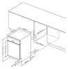Amica EGSP 569 900 E, Halb integriert, Single (45 cm Produktbild-Vorschau 12