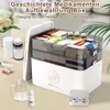 Medizinschränke Medizinbox mit Griff – 3 Etagen Großer Produktbild-Vorschau 2