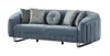 Villa Möbel Sofa Set Angela Blau Stellvariante:3+2 Produktbild-Vorschau 3