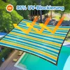 Sonnensegel 4x4 m, Schattierungsnetz mit ösen 4x4m wärme- Produktbild-Vorschau 3
