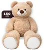 Oso de peluche grande, 150 cm, XXL, suave, de felpa, ideal Vista previa de la imagen del producto 2
