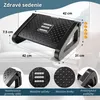 Ergonomická opierka nôh pod stôl – výškovo nastaviteľná Náhľad obrázku produktu 5