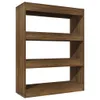 vidaXL Bücherregal/Raumteiler Braun Eichen-Optik 80x30x103 Produktbild-Vorschau 1