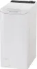 A white top-loading washing machine is shown from a three-quarter angle against a white background. Produktbild-Vorschau