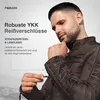 PAULGOS Veste en cuir pour hommes Veste en cuir véritable Voir les images du produit 4