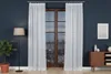 VOILE - Tenda pronta per l'uso con nastro a balze - 140x230 Anteprima dell’immagine prodotto 7