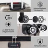 A collage of images showcasing different features of a suitcase. Anteprima dell’immagine prodotto
