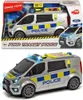 A toy Ford Transit police van is shown in its packaging and also displayed outside of the packaging with lights on. Náhľad obrázku produktu