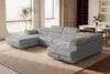 Wohnlandschaft Cordo U-Form XXL 345 cm Schlaffunktion 2 Produktbild-Vorschau 2