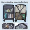 SONGMICS Koffer, Hartschalenkoffer mit TSA-Schloss und Produktbild-Vorschau 7