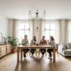 MasterLED Kronleuchter 5-flammig E27 Schwarz Loft Design Produktbild-Vorschau 2