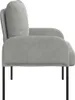 vidaXL Sofas mit Kissen 55cm Hellgrau Sperrholz Produktbild-Vorschau 5