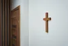 Woodygift Wandkreuz aus Eichenholz 24x15 cm Holzkreuz Produktbild-Vorschau 3