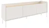 Selsey Tovi - TV-Schrank 3-türig, 175 cm, Weiß / Holzoptik Produktbild-Vorschau 1