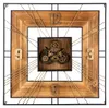 Gilde Wanduhr, quadratisch, "Aruba", MDF, Metall, braun, VE Anteprima dell’immagine prodotto 1