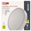 LED svítidlo NEXXO bílé, 30 cm, 28,5 W, teplá/neutrální bílá Náhled obrázku produktu
