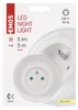 LED noční světlo P3320 s fotosenzorem do zásuvky Náhled obrázku produktu