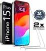2X Für iPhone 15 Plus ( 6.7" ) - Panzerglas Glasfolie Produktbild-Vorschau 1