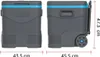 DURAMAX Keep Cold Kühlbox mit Rollen 45 l DURAMAX Produktbild-Vorschau 3