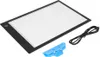 LED Slim Art Craft Drawing, A4 Light Pad Tracing Board Box Produktbild-Vorschau 1