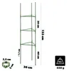 KADAX Supporto per pomodori 132 x 30 cm, 6 pezzi, torre per Anteprima dell’immagine prodotto 3