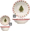 5dílná sada misek Maestro Natale 4 osoby misky na cereálie Náhled obrázku produktu 4