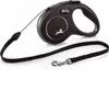 Laisse New Classic M Cord 8 m noire Flexi CL20C8-251-S-20 Voir les images du produit 1