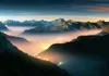 Vlies Fototapete - Mountain Breath - Second Variant 150x105 Produktbild-Vorschau 5