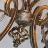 Kronleuchter Antik Bronze Pendelleuchte Industrie Retro Produktbild-Vorschau 7