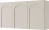 A three-door sideboard with arched door fronts. Produktbild-Vorschau