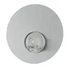 Static-Loc® Wandhaken Uno Edelstahloptik rund Produktbild-Vorschau 1
