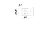 Flex Well Hängeschrank Capri BxTxH 50 x 32 x 54,8 cm Produktbild-Vorschau 4