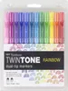 Tombow WS-PK-12P-3TwinTone 12er Pack Rainbow Colors Podgląd zdjęcia produktu 3