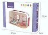 Kit pièce maison de poupée Chambre - Maison miniature en Voir les images du produit 3