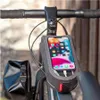 Borsa KLICKfix per telaio KLICKfix Phone Waterproof grigio Anteprima dell’immagine prodotto 3