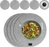 4-Teiliges Set aus Filz Tischuntersetzer Platzset Produktbild-Vorschau 1