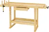Banco da lavoro Wiltec 151 x 61,5 x 86 cm in legno, banco Anteprima dell’immagine prodotto 1