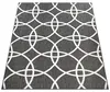 Teppich Schwarz Outdoor Balkon Terrasse Wohnzimmer Flur Produktbild-Vorschau 4