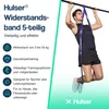 Hulser Fitnessbänder Set 5-teilig - 2 bis 55 kg - Produktbild-Vorschau 2