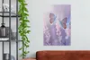 MuchoWow® - Leinwandbilder - Schmetterling - Lavendel - Produktbild-Vorschau 2