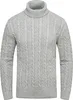 behype. Herren Strickpullover BSLANA Grobstrick Zopf-Muster Produktbild-Vorschau 1