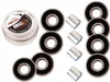 ABEC-9 RS GRAPHIT CHROME KUGELLAGER (8 Stück) Produktbild-Vorschau 9