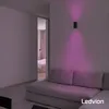 Ledvion - Smart LED Wandleuchte - Cube Schwarz  - Produktbild-Vorschau 9